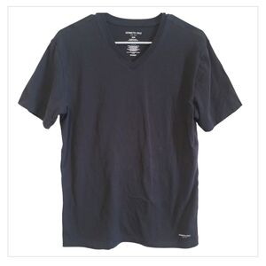 💎5/20 Kenneth Cole Men's Navy V-Neck Tee